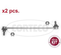 X2 PCS FRONT ANTI ROLL BAR LINK STABILISER 49400050 CORTECO I