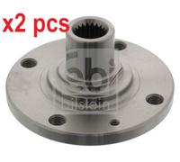 X2 PCS FRONT AXLE BOTH SIDES L&R FITS AUDI 50 1.1 WHEEL HUB 01424 FEBI BILSTEIN