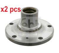 X2 PCS FRONT AXLE BOTH SIDES L&R FITS BMW X5 3.0 I WHEEL HUB 28114 FEBI BILSTEIN