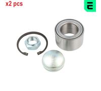 X2 PCS FRONT AXLE BOTH SIDES L&R FITS CITROËN WHEEL BEARING KIT 681375 OPTIMAL