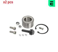 X2 PCS FRONT AXLE BOTH SIDES L&R FITS VW WHEEL BEARING KIT 101209 OPTIMAL
