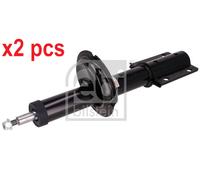 X2 PCS FRONT AXLE LEFT 193480 SHOCK ABSORBER FEBI BILSTEIN