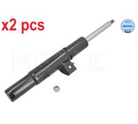 X2 PCS FRONT AXLE LEFT 326 623 0081 SHOCK ABSORBER MEYLE