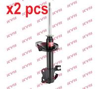 X2 PCS FRONT AXLE LEFT 333323 SHOCK ABSORBER KYB