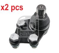 X2 PCS FRONT AXLE LEFT BOTH SIDES L&R 24578 BALL JOINT FEBI BILSTEIN