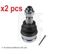 X2 PCS FRONT AXLE LEFT BOTH SIDES L&R ADS78610 BALL JOINT BLUE PRINT