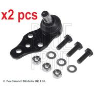 X2 PCS FRONT AXLE LEFT BOTH SIDES L&R BALL JOINT ADG08618 BLUE PRINT