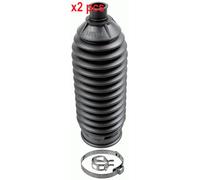 X2 PCS FRONT AXLE LEFT BOTH SIDES L&R BELLOW, STEERING 38968 01 LEMFÖRDER