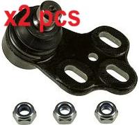 X2 PCS FRONT AXLE LEFT BOTH SIDES L&R FITS AUDI 80 B4 BALL JOINT JBJ117 TRW