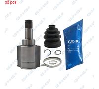 X2 PCS FRONT AXLE LEFT BOTH SIDES L&R JOINT KIT, DRIVE SHAFT 601611 GSP