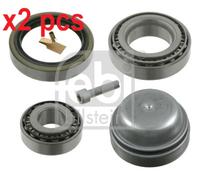 X2 PCS FRONT AXLE LEFT BOTH SIDES L&R WHEEL BEARING KIT 08839 FEBI BILSTEIN