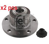 X2 PCS FRONT AXLE LEFT BOTH SIDES L&R WHEEL BEARING KIT 32558 FEBI BILSTEIN