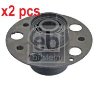 X2 PCS FRONT AXLE LEFT BOTH SIDES L&R WHEEL BEARING KIT 36077 FEBI BILSTEIN
