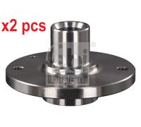 X2 PCS FRONT AXLE LEFT BOTH SIDES L&R WHEEL HUB 102188 FEBI BILSTEIN