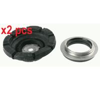 X2 PCS FRONT AXLE LEFT REPAIR KIT, SUSPENSION STRUT SUPPORT MOUNT 802455 SACHS