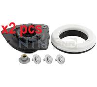 X2 PCS FRONT AXLE LEFT REPAIR KIT, SUSPENSION STRUT SUPPORT MOUNT KB65526 SNR