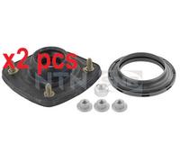 X2 PCS FRONT AXLE LEFT REPAIR KIT, SUSPENSION STRUT SUPPORT MOUNT KB65903 SNR