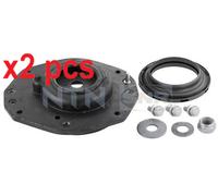 X2 PCS FRONT AXLE LEFT REPAIR KIT, SUSPENSION STRUT SUPPORT MOUNT KB65906 SNR