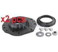 X2 PCS FRONT AXLE LEFT REPAIR KIT, SUSPENSION STRUT SUPPORT MOUNT KB65907 SNR