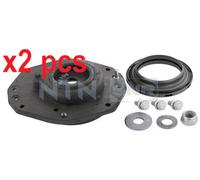 X2 PCS FRONT AXLE LEFT REPAIR KIT, SUSPENSION STRUT SUPPORT MOUNT KB65908 SNR