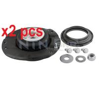 X2 PCS FRONT AXLE LEFT REPAIR KIT, SUSPENSION STRUT SUPPORT MOUNT KB65912 SNR