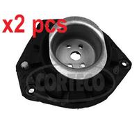 X2 PCS FRONT AXLE LEFT SUSPENSION STRUT SUPPORT MOUNT 80001603 CORTECO