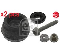 X2 PCS FRONT AXLE REPAIR KIT, SUSPENSION STRUT SUPPORT MOUNT 37878 FEBI BILSTEIN