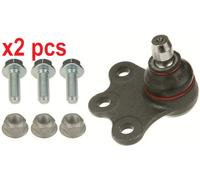 X2 PCS FRONT AXLE RIGHT BOTH SIDES L&R FITS OPEL MERIVA A BALL JOINT JBJ781 TRW