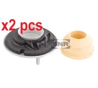 X2 PCS FRONT AXLE RIGHT REPAIR KIT, SUSPENSION STRUT SUPPORT MOUNT KB65717 SNR