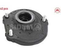 X2 PCS FRONT AXLE RIGHT SUSPENSION STRUT SUPPORT MOUNT 853431 SIDEM