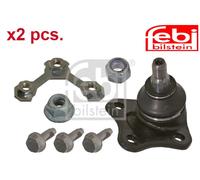 X2 PCS FRONT BALL JOINTS X2 SET L&R SIDE 14440 FEBI BILSTEIN I