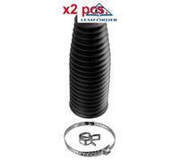 X2 PCS FRONT BELLOWS KIT STEERING BOOT LEFT & RIGHT 34918 01 LEMFÖRDER I