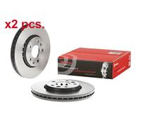 X2 PCS FRONT BRAKE DISC PAIR L&R 09.C646.11 BREMBO I