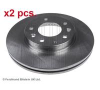 X2 PCS FRONT BRAKE DISC PAIR L&R ADM54359 BLUE PRINT I