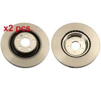 X2 PCS FRONT BRAKE DISC PAIR L&R DF6149S TRW I