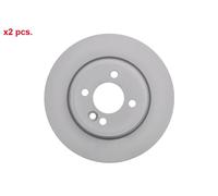 X2 PCS FRONT BRAKE DISC ROTORS SET L&R SIDES 0 986 479 B39 BOSCH I