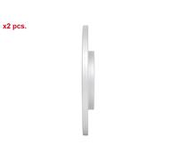 X2 PCS FRONT BRAKE DISC ROTORS SET L&R SIDES 0 986 479 B51 BOSCH I