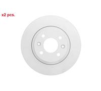 X2 PCS FRONT BRAKE DISC ROTORS SET L&R SIDES 0 986 479 B79 BOSCH I