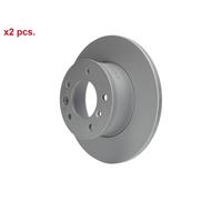 X2 PCS FRONT BRAKE DISC ROTORS SET L&R SIDES 24.0116-0133.1 ATE I