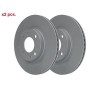 X2 PCS FRONT BRAKE DISC ROTORS SET L&R SIDES 24.0117-0110.1 ATE I