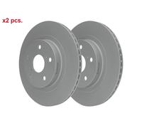 X2 PCS FRONT BRAKE DISC ROTORS SET L&R SIDES 24.0118-0129.1 ATE I