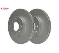 X2 PCS FRONT BRAKE DISC ROTORS SET L&R SIDES 24.0119-0116.1 ATE I