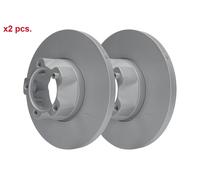 X2 PCS FRONT BRAKE DISC ROTORS SET L&R SIDES 24.0120-0114.2 ATE I