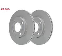 X2 PCS FRONT BRAKE DISC ROTORS SET L&R SIDES 24.0120-0120.1 ATE I
