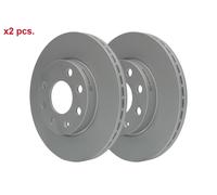 X2 PCS FRONT BRAKE DISC ROTORS SET L&R SIDES 24.0120-0174.1 ATE I