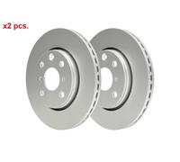 X2 PCS FRONT BRAKE DISC ROTORS SET L&R SIDES 24.0120-0180.1 ATE I