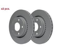 X2 PCS FRONT BRAKE DISC ROTORS SET L&R SIDES 24.0122-0120.1 ATE I