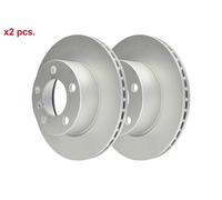X2 PCS FRONT BRAKE DISC ROTORS SET L&R SIDES 24.0122-0239.1 ATE I