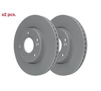 ATE Brake Disc 24.0123-0123.1 1X for KIA CEED (CD) 1.4 2018-202