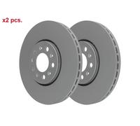 X2 PCS FRONT BRAKE DISC ROTORS SET L&R SIDES 24.0125-0113.1 ATE I